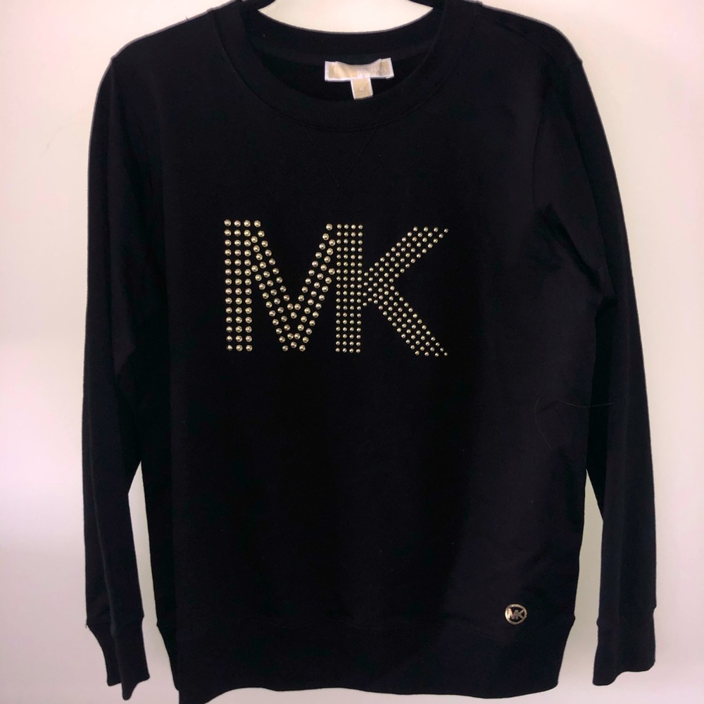 Studded Michael Kors Pullover Size M , NWT